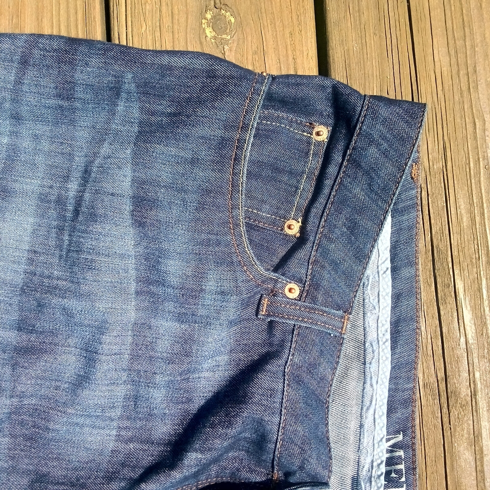 NWOT Merona Denim Capris - Picture 6 of 13
